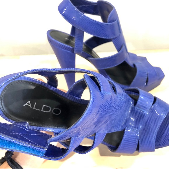 Aldo blue heels 36 - Picture 8 of 8
